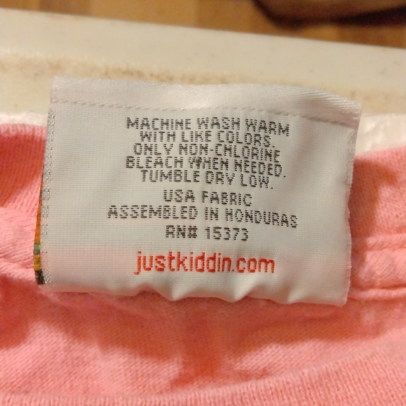 Pink San Diego tee with monkey girls 10 - Picture 4 of 5